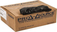PRO-SOURCE - 0.6 mil Thick, Household/Office Trash Bags - 40" Wide x 46" High, Black - Exact Tooling
