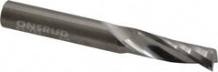 Onsrud - 3/8" Cutting Diam x 1-1/8" Length of Cut, 1 Flute, Upcut Spiral Router Bit - Uncoated, Right Hand Cut, Solid Carbide, 3" OAL x 3/8" Shank Diam, Single Edge, 21° Helix Angle - Exact Tooling