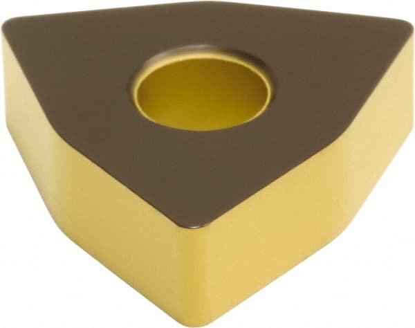 Sumitomo - WNMA432 Grade AC700G Carbide Turning Insert - TiC Finish, 80° Trigon, 1/2" Inscr Circle, 3/16" Thick, 1/32" Corner Radius - Exact Tooling