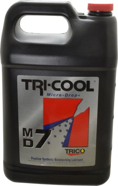 Trico - Micro-Drop MD-7, 1 Gal Bottle Cutting Fluid - Synthetic, For Machining - Exact Tooling