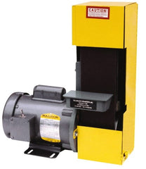 Kalamazoo - 36 Inch Long x 4 Inch Wide Horizontal and Vertical Belt Sanding Machine - 3,450, 3,600 Ft./min Belt Speed, 1/2 Hp, Single Phase - Exact Tooling