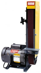 Kalamazoo - 48 Inch Long x 2 Inch Wide Horizontal and Vertical Belt Sanding Machine - 4,500 Ft./min Belt Speed, 1/2 Hp, Single Phase - Exact Tooling