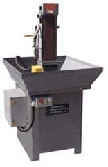 Kalamazoo - 60 Inch Long x 4 Inch Wide Vertical Belt Sanding Machine - 3,450 Ft./min Belt Speed, 3 Hp, Single Phase - Exact Tooling