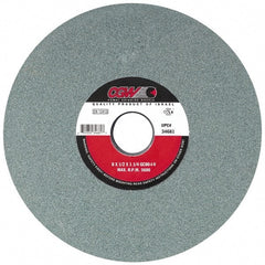Camel Grinding Wheels - 8" Diam x 1-1/4" Hole x 1/2" Thick, I Hardness, 80 Grit Surface Grinding Wheel - Exact Tooling