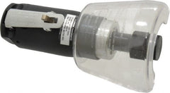 Florida Pneumatic - 3" Wheel Diam, 20,000 RPM, Pneumatic Cutoff & Cutoff-Grinder Tool - Straight Handle, 1/4 NPT Inlet - Exact Tooling