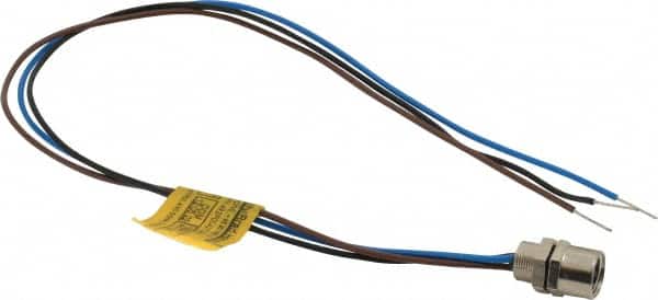 Brad Harrison - 4 Amp, M8 Female Straight Receptacle - 60 VAC, 75 VDC, 0.30m Cable Length, IP67 Ingress Rating - Exact Tooling