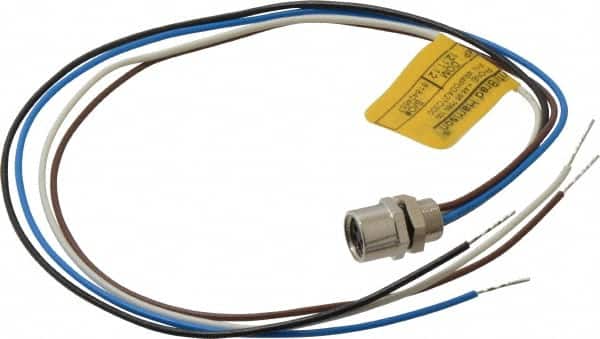 Brad Harrison - 4 Amp, M8 Female Straight Receptacle - 60 VAC, 75 VDC, 0.30m Cable Length, IP67 Ingress Rating - Exact Tooling