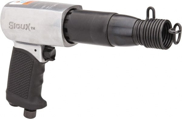 Sioux Tools - 2,200 BPM, 3.8 Inch Long Stroke, Pneumatic Hammer Kit - 4 CFM Air Consumption, 1/4 NPT Inlet - Exact Tooling