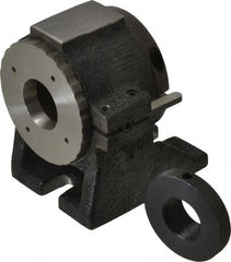 Kalamazoo - 5C Compatible, 24 Increment, Horizontal Standard Collet Indexer - 3-1/4" High Center, 1-1/8" Max Collet Capacity, Manual Operation - Exact Tooling