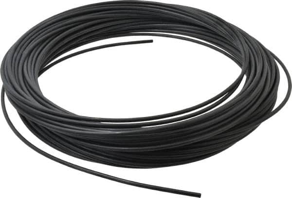Coilhose Pneumatics - 0.106" ID x 5/32" OD, 100' Long, Nylon Tube - Black, 275 Max psi, -60 to 200°F - Exact Tooling