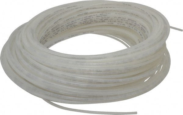 Coilhose Pneumatics - 0.106" ID x 5/32" OD, 250' Long, Polyethylene Tube - Natural, 166 Max psi, -60 to 200°F - Exact Tooling