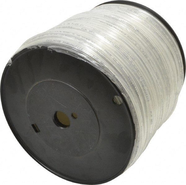 Coilhose Pneumatics - 0.093" ID x 5/32" OD, 400' Long, Polyurethane Tube - Clear, 176 Max psi, -60 to 200°F - Exact Tooling