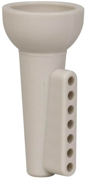 Cedarberg - 1/2" Hose Inside Diam x 1/2" Nozzle Diam, Coolant Hose Nozzle - For Use with Snap-Loc Modular Hose System, 2 Pieces - Exact Tooling