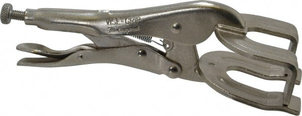 Irwin - 9" OAL Standard Jaw Locking Welding Pliers - 2-3/4" Jaw Width, 2-3/4" Jaw Opening - Exact Tooling