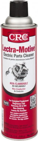 CRC - 19 Ounce Aerosol Electrical Grade Cleaner/Degreaser - 37,500 Volt Dielectric Strength, Nonflammable - Exact Tooling