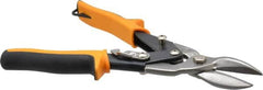 Value Collection - 1-3/8" Length of Cut, Straight Pattern Aviation Snip - 10" OAL - Exact Tooling