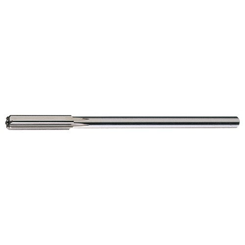 #1 STR / RHC HSS Straight Shank Straight Flute Reamer - Bright - Exact Tooling