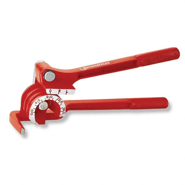 Rothenberger - Benders, Crimpers & Pressers Type: Tubing Bender Maximum Pipe Capacity (Inch): 3/8 - Exact Tooling