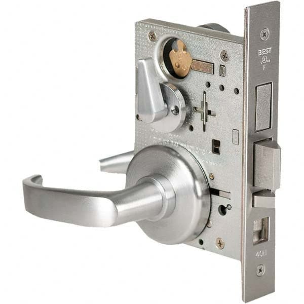 Best - Office Lever Lockset for 1-3/4" Thick Doors - Exact Tooling