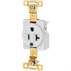 Bryant Electric - Straight Blade Receptacles Receptacle Type: Single Receptacle Grade: Hospital - Exact Tooling