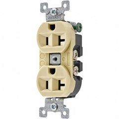 Bryant Electric - Straight Blade Receptacles Receptacle Type: Duplex Receptacle Grade: Specification - Exact Tooling