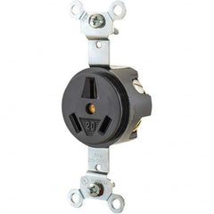 Bryant Electric - Straight Blade Receptacles Receptacle Type: Single Receptacle Grade: Industrial - Exact Tooling