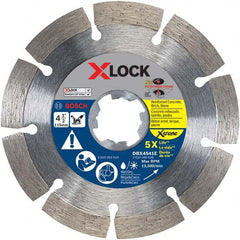 Bosch - Wet & Dry-Cut Saw Blades Blade Diameter (Inch): 4-1/2 Blade Material: Diamond-Tipped - Exact Tooling