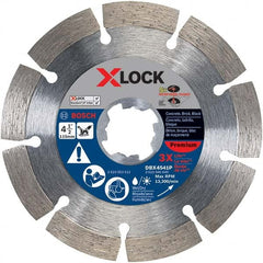 Bosch - Wet & Dry-Cut Saw Blades Blade Diameter (Inch): 4-1/2 Blade Material: Diamond-Tipped - Exact Tooling