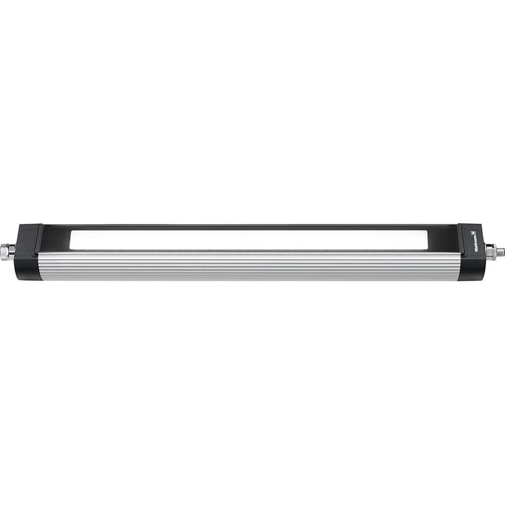 Waldmann Lighting - Machine Lights; Machine Light Style: Linear ; Mounting Type: Bracket Mount ; Wattage: 9.5 ; Voltage: 100-120-200-240/50-60 ; Lens Material: Glass ; Color: Silver - Exact Tooling
