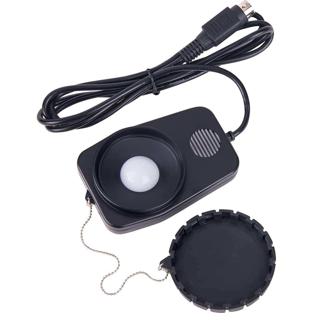 REED Instruments - Electrical Test Equipment Accessories; Accessory Type: Light Sensor ; For Use With: REED R8100 & & SD-1128 Data Logging Light Meters ; Color: Black - Exact Tooling