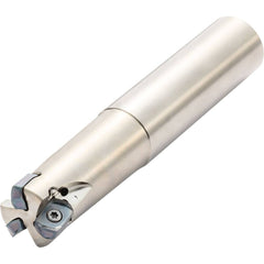 Kyocera - Indexable High-Feed End Mills; Cutting Diameter (mm): 29.00 ; Maximum Depth of Cut (mm): 2.50 ; Shank Type: Cylindrical ; Shank Diameter (mm): 32.0000 ; Number of Cutter Inserts: 5 ; Insert Style: LOMU - Exact Tooling