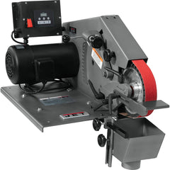 Jet - Belt Grinders; Belt Length (Inch): 72 ; Belt Width (Inch): 2 ; Belt Orientation: Horizontal ; Horsepower (HP): 1 ; Belt Speed (ft/min): 2000 to 6200 ; Phase: 1 - Exact Tooling