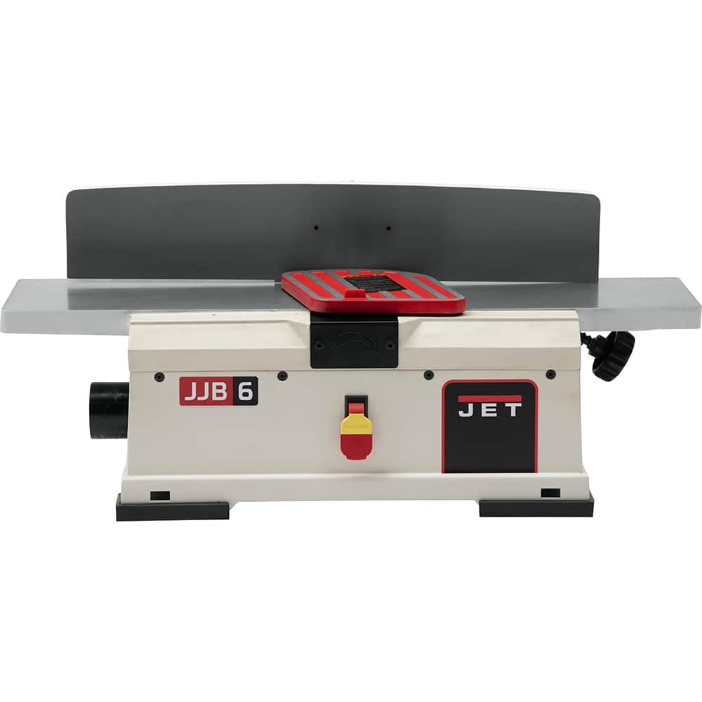 Jet - Jointers; Maximum Cutting Width (Inch): 6 ; Maximum Cutting Depth (Inch): 6 ; Cutter Head Speed (RPM): 10000.00 ; Table Length (Inch): 28-3/4 ; Number of Cutting Knives: 14 ; Blade Length (Inch): 6 - Exact Tooling
