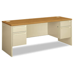 Hon - Credenzas; Type: Credenza ; Number of Drawers: 4.000 ; Length (Inch): 72 ; Height (Inch): 29-1/2 ; Depth (Inch): 24 ; Color: Harvest; Putty - Exact Tooling