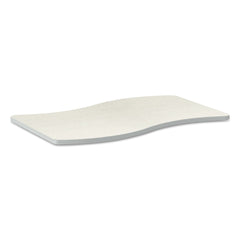 Hon - Stationary Tables; Type: Table Top ; Material: High-Pressure Laminate ; Color: Platinum ; Height (Inch): 1-1/8 ; Length (Inch): 30 ; Width (Inch): 54 - Exact Tooling