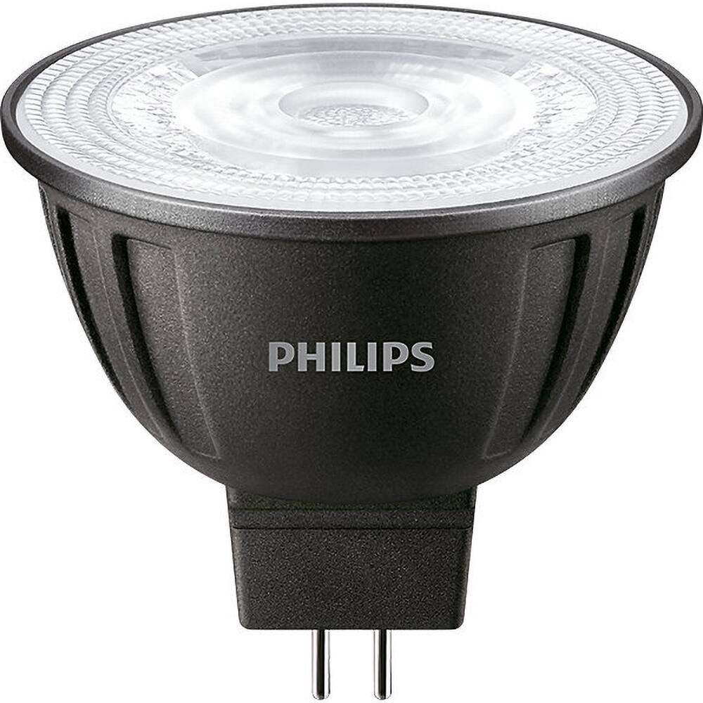 Philips - Lamps & Light Bulbs; Lamp Technology: LED ; Lamps Style: Commercial/Industrial ; Lamp Type: MR16 ; Wattage Equivalent Range: 1-19 ; Actual Wattage: 8.5 ; Base Style: Bi-Pin - Exact Tooling