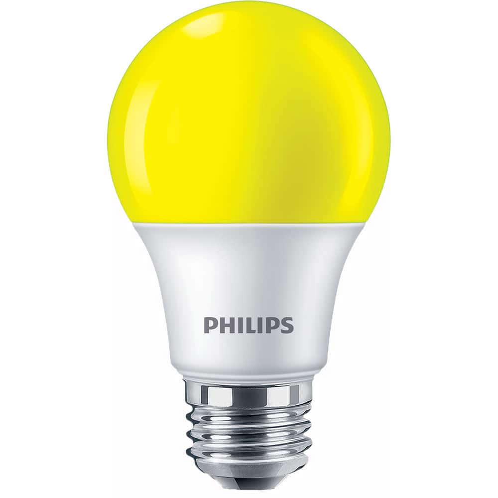 Philips - Lamps & Light Bulbs; Lamp Technology: LED ; Lamps Style: Residential/Office ; Lamp Type: A19 ; Wattage Equivalent Range: 1-19 ; Actual Wattage: 8 ; Base Style: Medium Bi-Pin - Exact Tooling