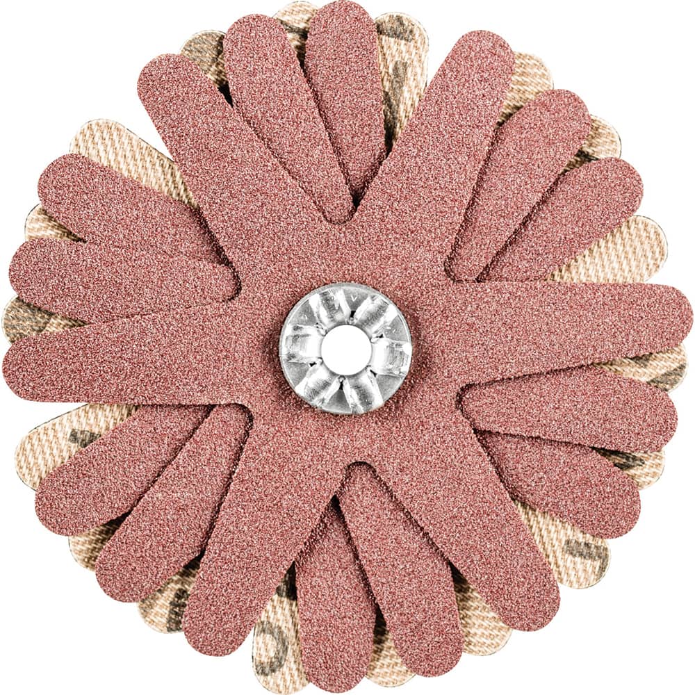PFERD - Sanding Stars; Abrasive Type: Coated ; Abrasive Material: Aluminum Oxide ; Star Diameter (Inch): 2-1/4 ; Grit: 180 ; Grade: Fine ; Connector Type: Arbor - Exact Tooling