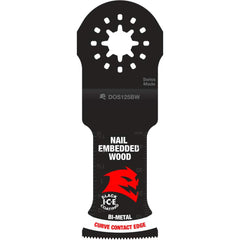 Freud - Rotary & Multi-Tool Accessories; Accessory Type: Oscillating Blade ; For Use With: Multi-Tools ; Cutting Diameter (Inch): 1.25 ; Head Material: Bi-Metal - Exact Tooling