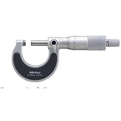 7″-8″ Measuring Range-0.001″ Graduation - Ratchet Thimble - Carbide Face - Outside Micrometer - Exact Tooling