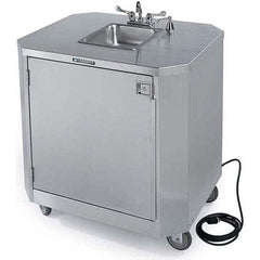 Lakeside - Stainless Steel Sinks Type: Portable Hand Washing Station Outside Length: 38.5 (Inch) - Exact Tooling