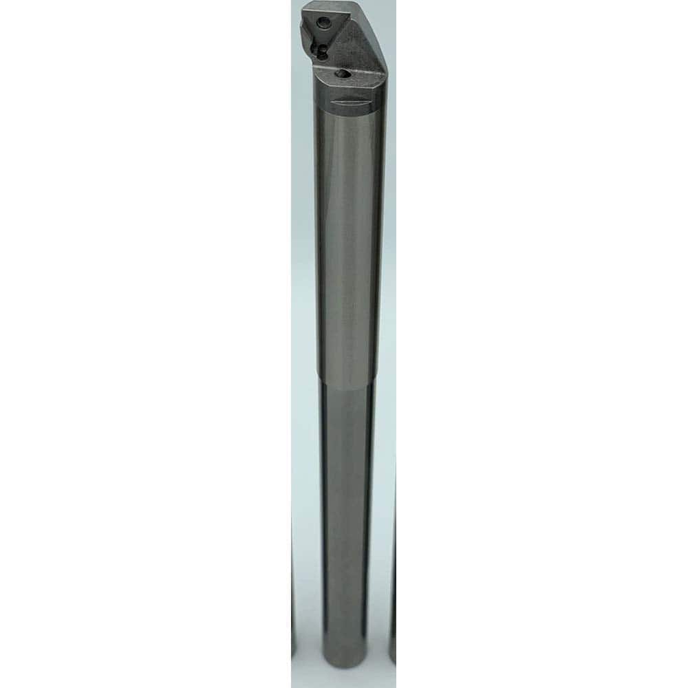 MAQ - Indexable Turning Sets; Insert Style: CCMT 0602xx ; Toolholder Style: Straight Round Bar; Without Clamping Feature; With Flat Surface To Align; Competible With Digital Protractor ; Minimum Shank Width/Diameter (Inch): 0.394 ; Minimum Shank Height ( - Exact Tooling