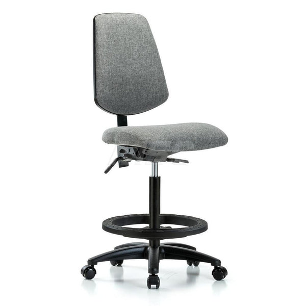 Gray Mesh Back Office Chair with Lumbar Support : 981-DG-65C