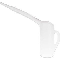 Funnel King - Can & Hand-Held Oilers; Type: Measure ; Body Material: Polyethylene ; Capacity Range: 32 oz. - Exact Tooling