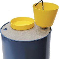 Funnel King - Drum Funnels & Funnel Covers Type: Drum Funnel w/Cover Compatible Drum/Pail Capacity (Gal.): 2 - Exact Tooling