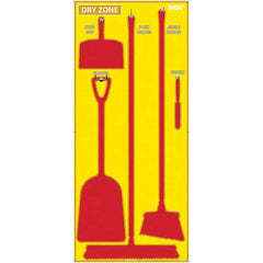 NMC - 30 x 68" Aluminum Composite Panel Shadow Board - Exact Tooling