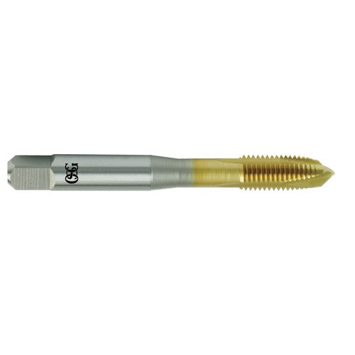 6-40 Dia. - H3-3 FL - HSSE - TiN - Plug - Spiral Point Tap - Exact Tooling