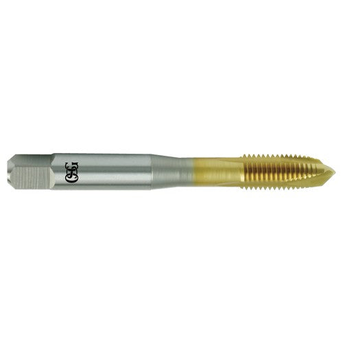 M8 1.25 Dia. - D5-3 FL - HSSE - TiN - Plug - Spiral Point Tap - Exact Tooling
