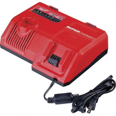 Milwaukee Tool - Power Tool Chargers Voltage: 18; 12 Battery Chemistry: Lithium-Ion - Exact Tooling