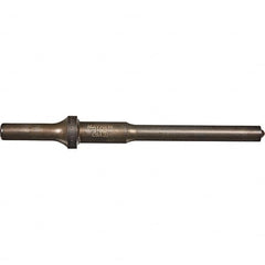 Mayhew - 3/8" Head Width, 6" OAL, Roll Pin Punch - Round Drive, Round Shank, Steel - Exact Tooling